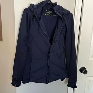 Athleta running jacket navy